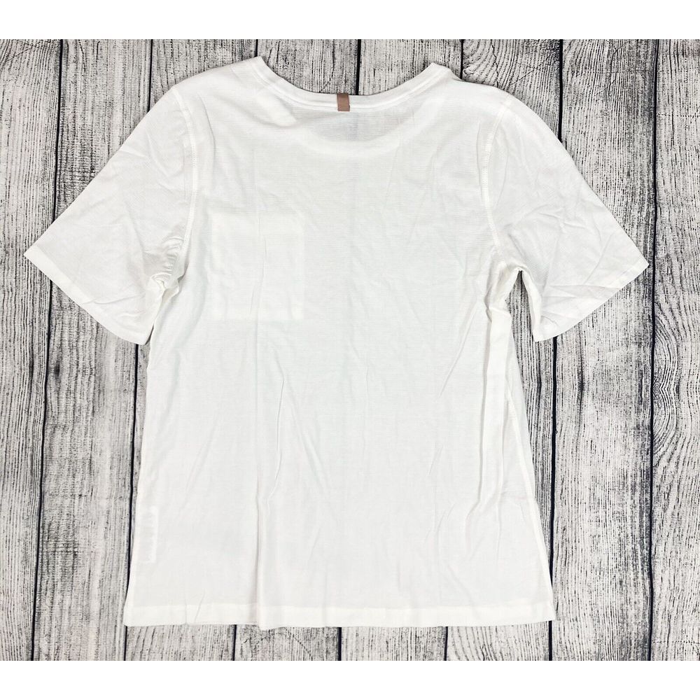 NEW‎ Lunya Cool Cotton Every Body Pocket Tee T-Shirt White Sz M - Picture 5 of 6